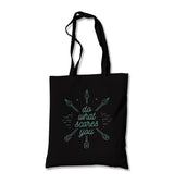Do What Scares You Canvas Totebag - Premium  from Wenswind - Just 4990! Shop now at W.E.N.S. WIND