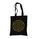 When Life Gets Blurry Adjust Your Focus Canvas Totebag - Premium  from Wenswind - Just 4990! Shop now at W.E.N.S. WIND