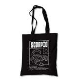 Horoscope Scorpio Intuitive Person Canvas Totebag - Premium  from Wenswind - Just 4990! Shop now at W.E.N.S. WIND