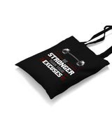 Be Stronger Than Your Excuses Canvas Totebag - Premium  from Wenswind - Just 4990! Shop now at W.E.N.S. WIND