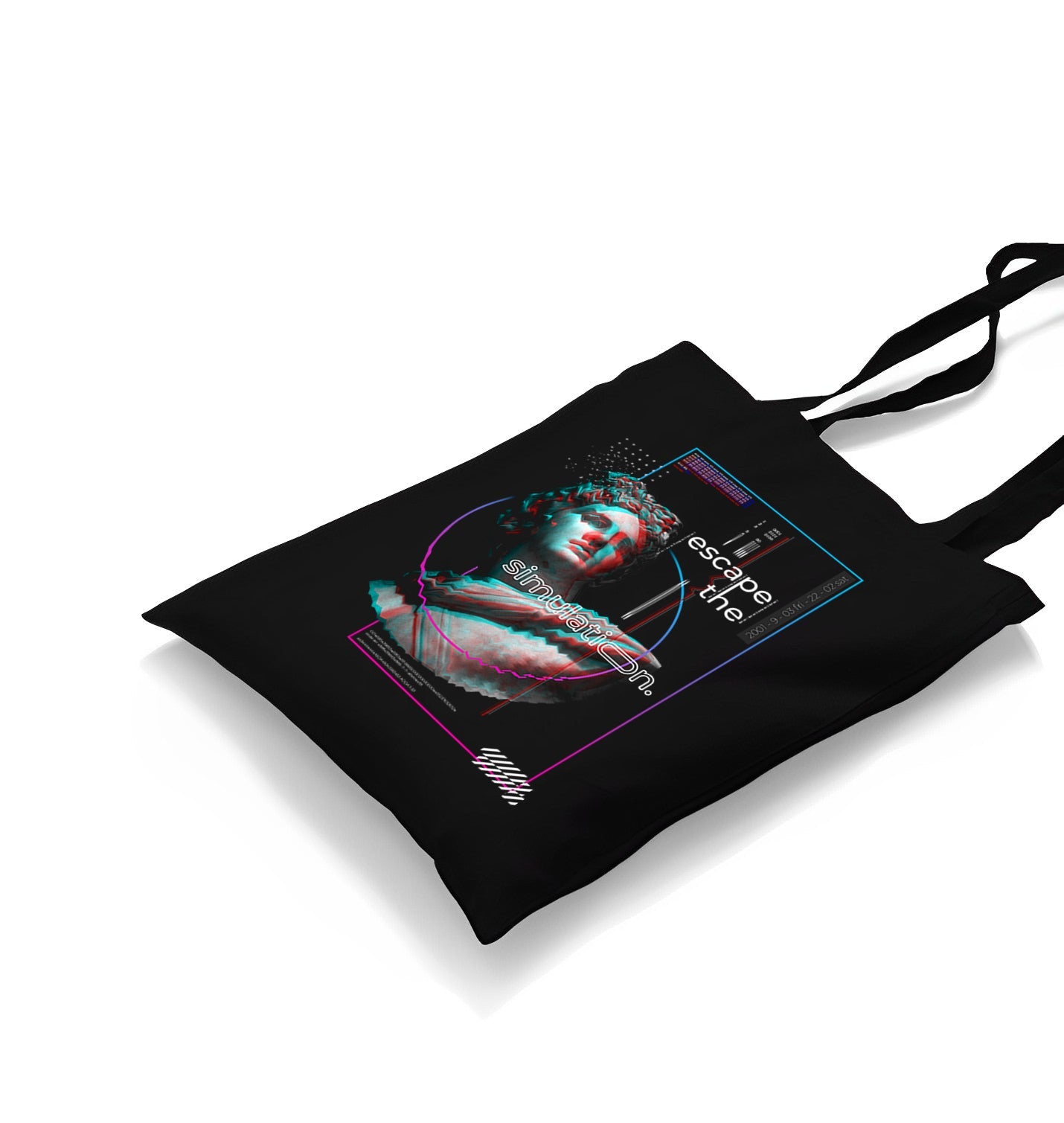 Escape The Simulation Canvas Totebag - Premium  from Wenswind - Just 4990! Shop now at W.E.N.S. WIND