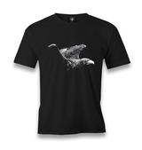 Eagles Fly High Men's Black Tshirt - Premium  from W.E.N.S. WIND - Just 6490! Shop now at W.E.N.S. WIND
