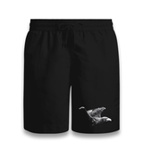 Eagles Fly High Black Shorts - Premium  from W.E.N.S. WIND - Just 7990! Shop now at W.E.N.S. WIND