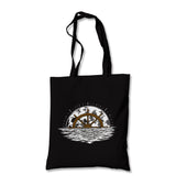 Ship Helm at the Moonlight Canvas Totebag - Premium  from Wenswind - Just 4990! Shop now at W.E.N.S. WIND