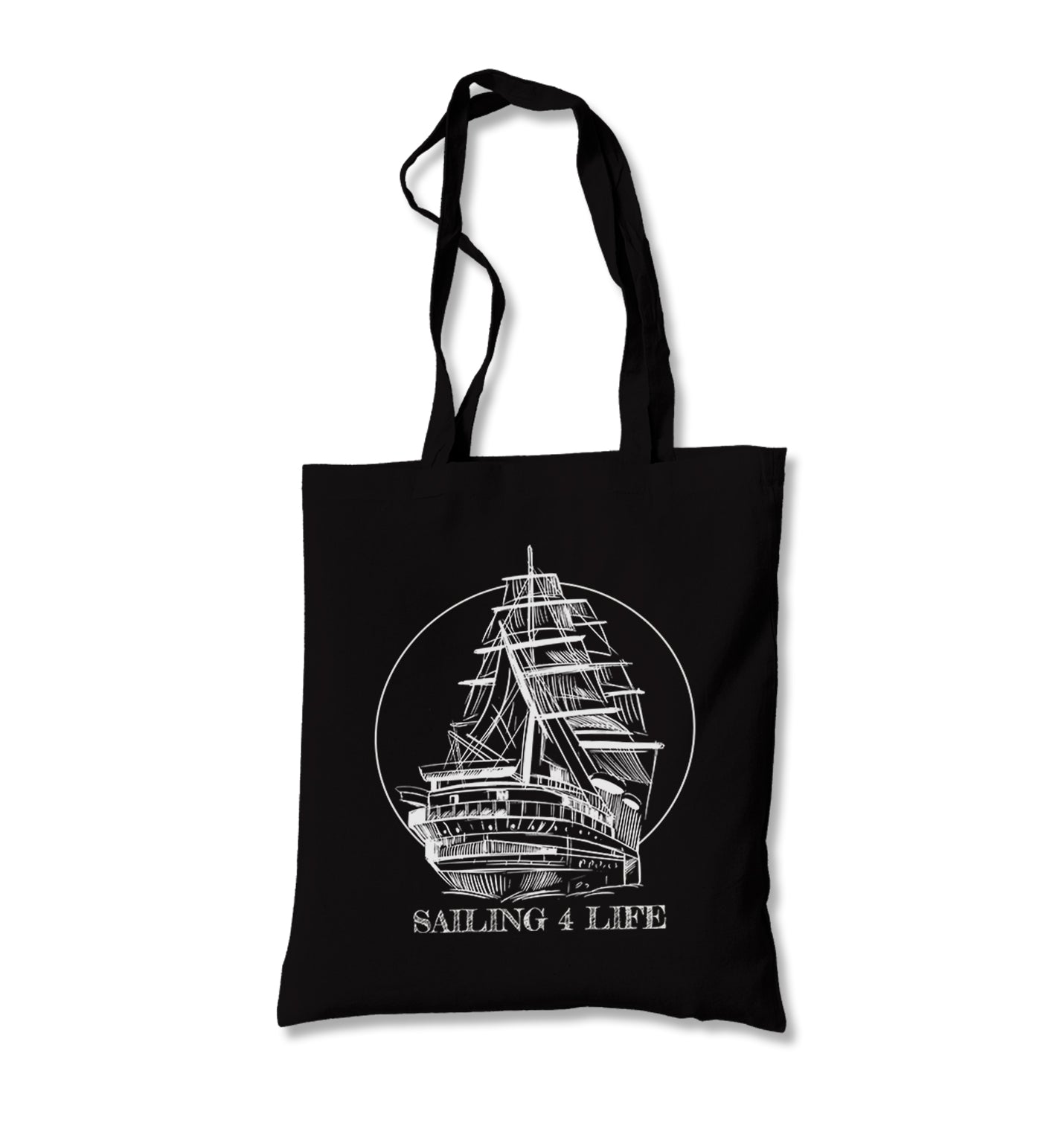 Sailing For Life Canvas Totebag - Premium  from Wenswind - Just 4990! Shop now at W.E.N.S. WIND