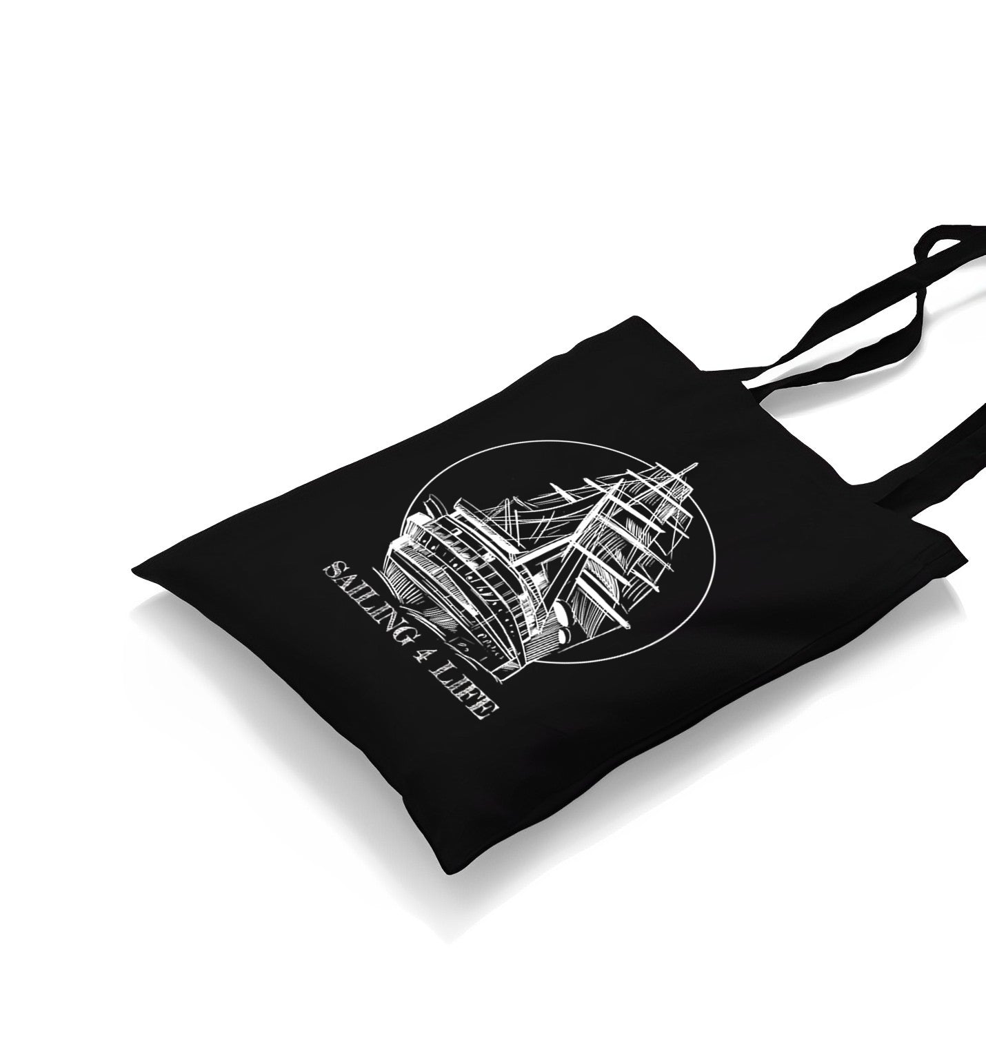 Sailing For Life Canvas Totebag - Premium  from Wenswind - Just 4990! Shop now at W.E.N.S. WIND