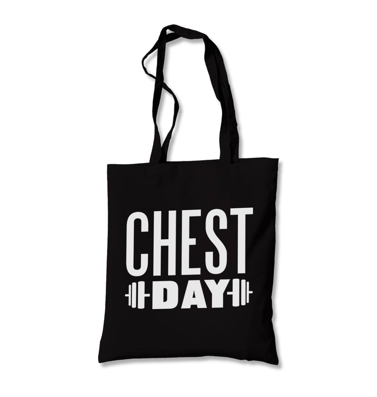 Chest Day Canvas Totebag - Premium  from Wenswind - Just 4990! Shop now at W.E.N.S. WIND