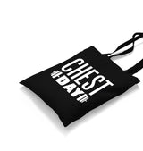 Chest Day Canvas Totebag - Premium  from Wenswind - Just 4990! Shop now at W.E.N.S. WIND