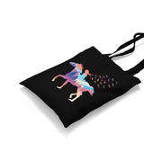 A Girl Free as Horses and Birds Canvas Totebag - Premium  from Wenswind - Just 4990! Shop now at W.E.N.S. WIND