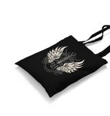 Guitar and the Wings Canvas Totebag - Premium  from Wenswind - Just 4990! Shop now at W.E.N.S. WIND