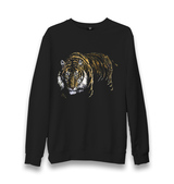 Tiger IV Unisex Black Sweatshirt - Premium  from W.E.N.S. WIND - Just 10990! Shop now at W.E.N.S. WIND
