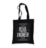 Relax I am an Engineer Canvas Totebag - Premium  from Wenswind - Just 4990! Shop now at W.E.N.S. WIND