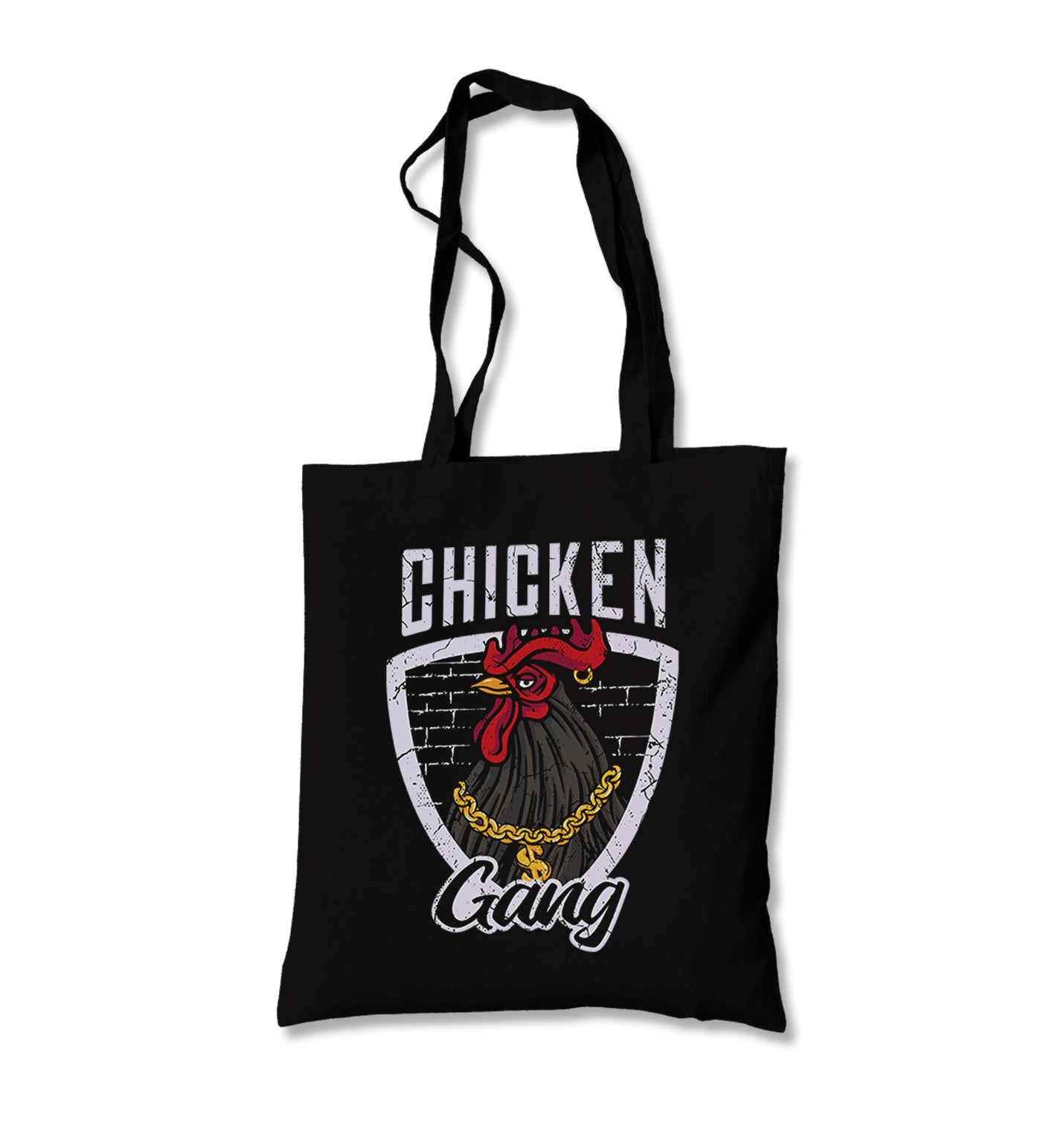 Chicken Gang Canvas Totebag - Premium  from Wenswind - Just 4990! Shop now at W.E.N.S. WIND