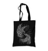 Raven Birds with Viking Knots Canvas Totebag - Premium  from Wenswind - Just 4990! Shop now at W.E.N.S. WIND