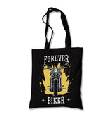 Forever Biker Canvas Totebag - Premium  from Wenswind - Just 4990! Shop now at W.E.N.S. WIND