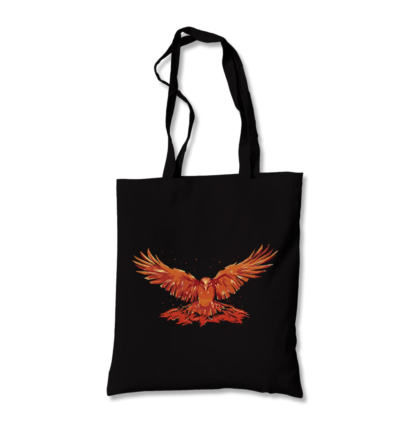 Flying Phoenix Bird Canvas Totebag - Premium  from Wenswind - Just 4990! Shop now at W.E.N.S. WIND