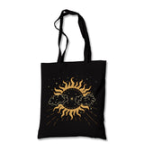 Sun Covered by Clouds Canvas Totebag - Premium  from Wenswind - Just 4990! Shop now at W.E.N.S. WIND