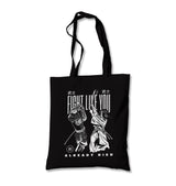 Fight Like a Samurai Canvas Totebag - Premium  from Wenswind - Just 4990! Shop now at W.E.N.S. WIND