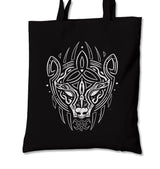 Tribal Viking Bear Canvas Totebag - Premium  from Wenswind - Just 4990! Shop now at W.E.N.S. WIND