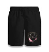 Dog Wearing Pink Fur Black Shorts - Premium  from W.E.N.S. WIND - Just 7990! Shop now at W.E.N.S. WIND