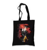 Girl with Yellow Coat Watching Eiffel Tower Black Canvas Totebag - Premium  from W.E.N.S. WIND - Just 4990! Shop now at W.E.N.S. WIND