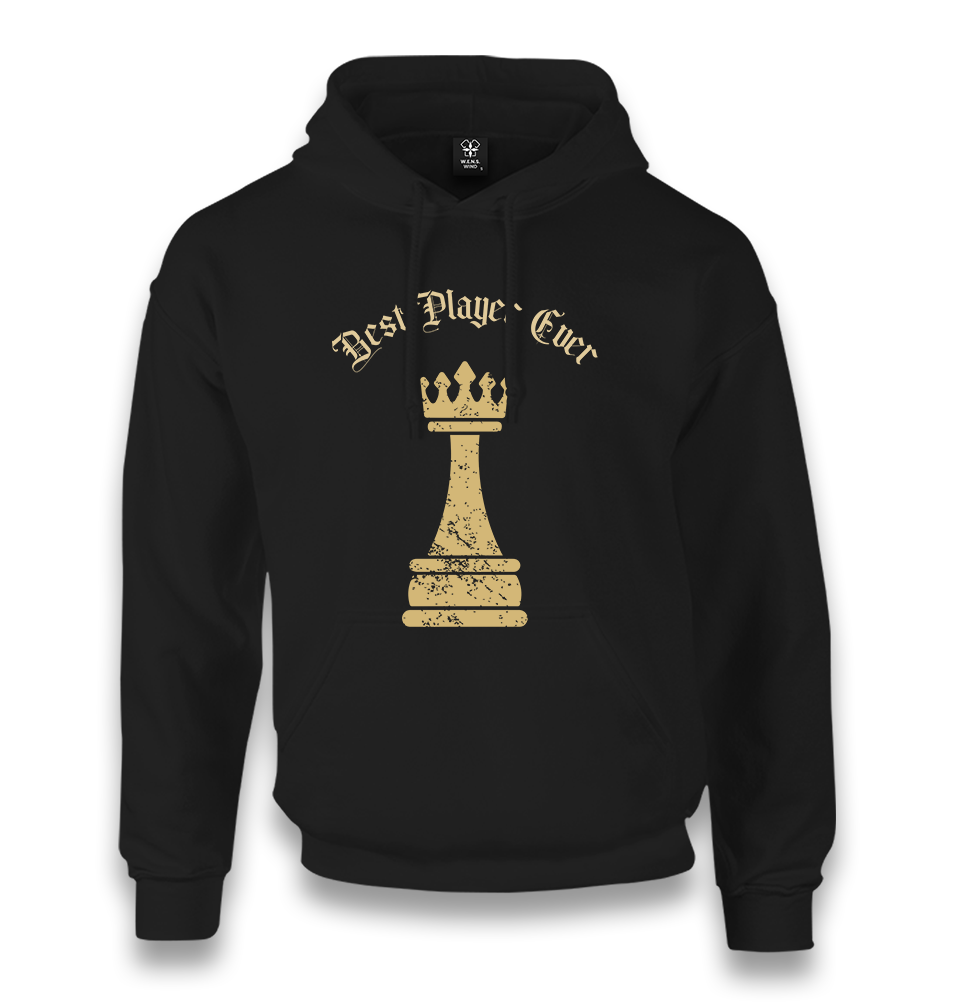 Best Player Ever of the Chess Unisex Black Hoodie - Premium  from W.E.N.S. WIND - Just 11990! Shop now at W.E.N.S. WIND