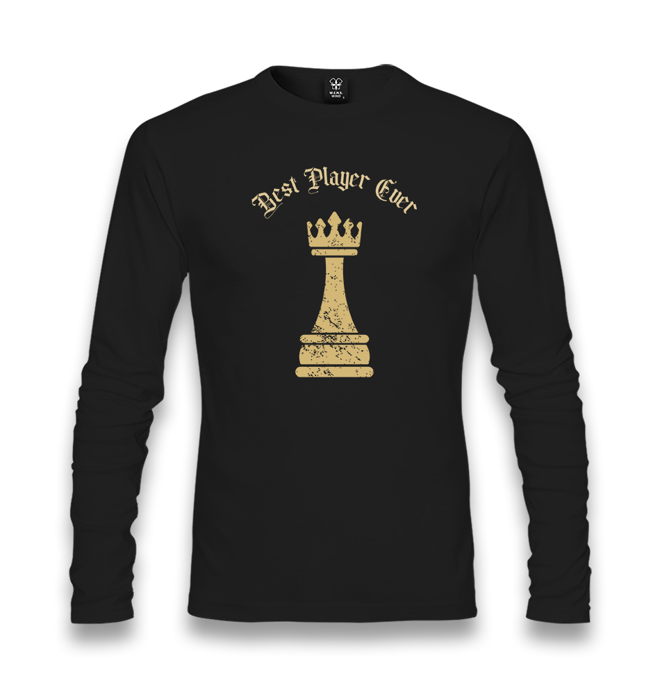 Best Player Ever of the Chess Unisex Black Longsleeve - Premium  from W.E.N.S. WIND - Just 7990! Shop now at W.E.N.S. WIND