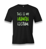 This is My Human Costume Men's Black Tshirt - Premium  from W.E.N.S. WIND - Just 6490! Shop now at W.E.N.S. WIND