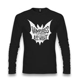 Halloween - Vampires Party At Night Unisex Black Longsleeve - Premium  from W.E.N.S. WIND - Just 7990! Shop now at W.E.N.S. WIND