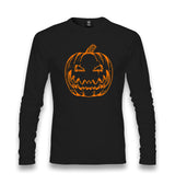 Halloween - Pumpkin Unisex Black Longsleeve - Premium  from W.E.N.S. WIND - Just 7990! Shop now at W.E.N.S. WIND