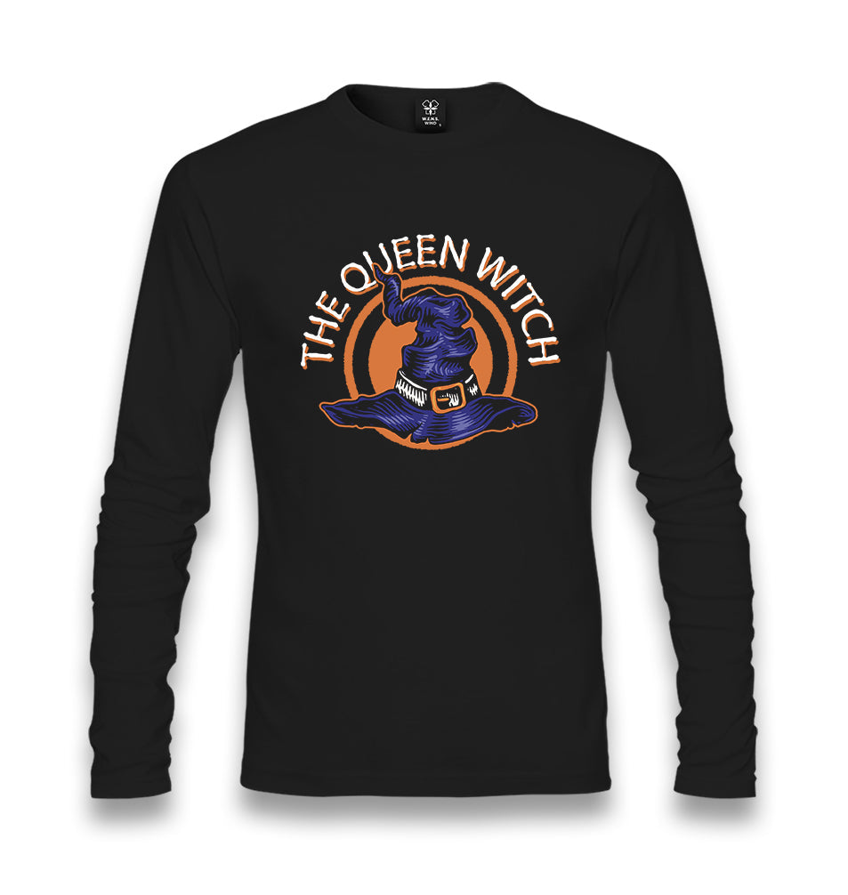 Halloween - The Queen Witch Unisex Black Longsleeve - Premium  from W.E.N.S. WIND - Just 7990! Shop now at W.E.N.S. WIND