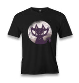 Halloween-Black Cat Men's Black Tshirt - Premium  from W.E.N.S. WIND - Just 6490! Shop now at W.E.N.S. WIND