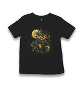 Halloween - Scary Pumpkin Kid's Black T-shirt - Premium  from W.E.N.S. WIND - Just 5990! Shop now at W.E.N.S. WIND