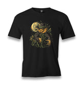 Halloween - Scary Pumpkin Men's Black Tshirt - Premium  from W.E.N.S. WIND - Just 6490! Shop now at W.E.N.S. WIND