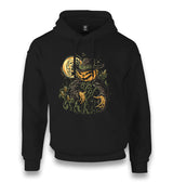 Halloween - Scary Pumpkin Unisex Black Hoodie - Premium  from W.E.N.S. WIND - Just 11990! Shop now at W.E.N.S. WIND