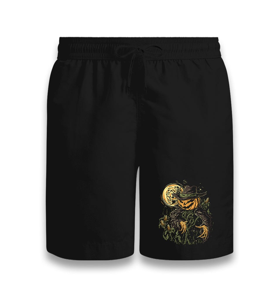 Halloween - Scary Pumpkin Black Shorts - Premium  from W.E.N.S. WIND - Just 7990! Shop now at W.E.N.S. WIND