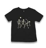 Halloween - Three Skeleton Moon Dance Kid's Black T-shirt - Premium  from W.E.N.S. WIND - Just 5990! Shop now at W.E.N.S. WIND