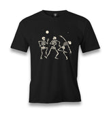 Halloween - Three Skeleton Moon Dance Men's Black Tshirt - Premium  from W.E.N.S. WIND - Just 6490! Shop now at W.E.N.S. WIND