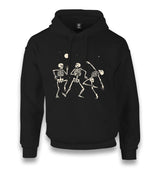 Halloween - Three Skeleton Moon Dance Unisex Black Hoodie - Premium  from W.E.N.S. WIND - Just 11990! Shop now at W.E.N.S. WIND