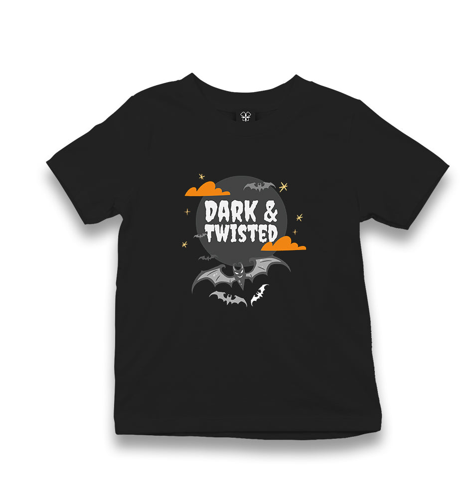 Halloween - Dark and Twisted Kid's Black T-shirt - Premium  from W.E.N.S. WIND - Just 5990! Shop now at W.E.N.S. WIND