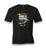 Halloween - Dark and Twisted Men's Black Tshirt - Premium  from W.E.N.S. WIND - Just 6490! Shop now at W.E.N.S. WIND