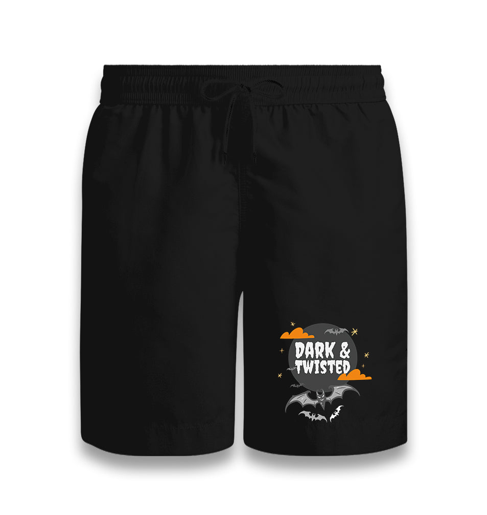 Halloween - Dark and Twisted Black Shorts - Premium  from W.E.N.S. WIND - Just 7990! Shop now at W.E.N.S. WIND