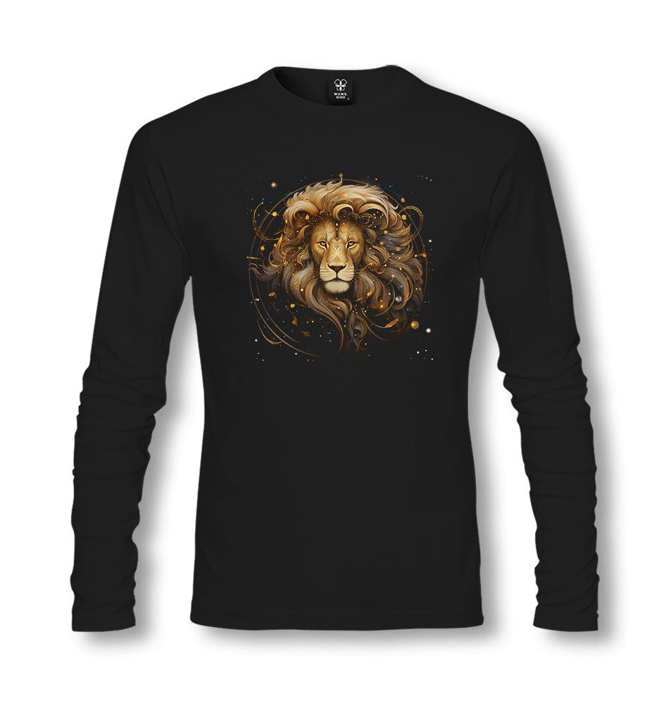 Horoscope Zodiac Signs Leo - ES5243 Unisex Black Longsleeve - Premium  from W.E.N.S. WIND - Just 7990! Shop now at W.E.N.S. WIND