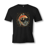 Horoscope Zodiac Signs Pisces - ES5II47 Men's Black Tshirt - Premium  from W.E.N.S. WIND - Just 6490! Shop now at W.E.N.S. WIND