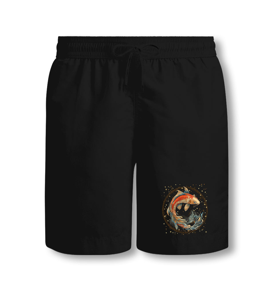 Horoscope Zodiac Signs Pisces - ES5247 Black Shorts - Premium  from W.E.N.S. WIND - Just 7990! Shop now at W.E.N.S. WIND