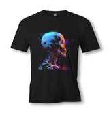 Glitch Ghost Skeleton - ES5II50 Men's Black Tshirt - Premium  from W.E.N.S. WIND - Just 6490! Shop now at W.E.N.S. WIND