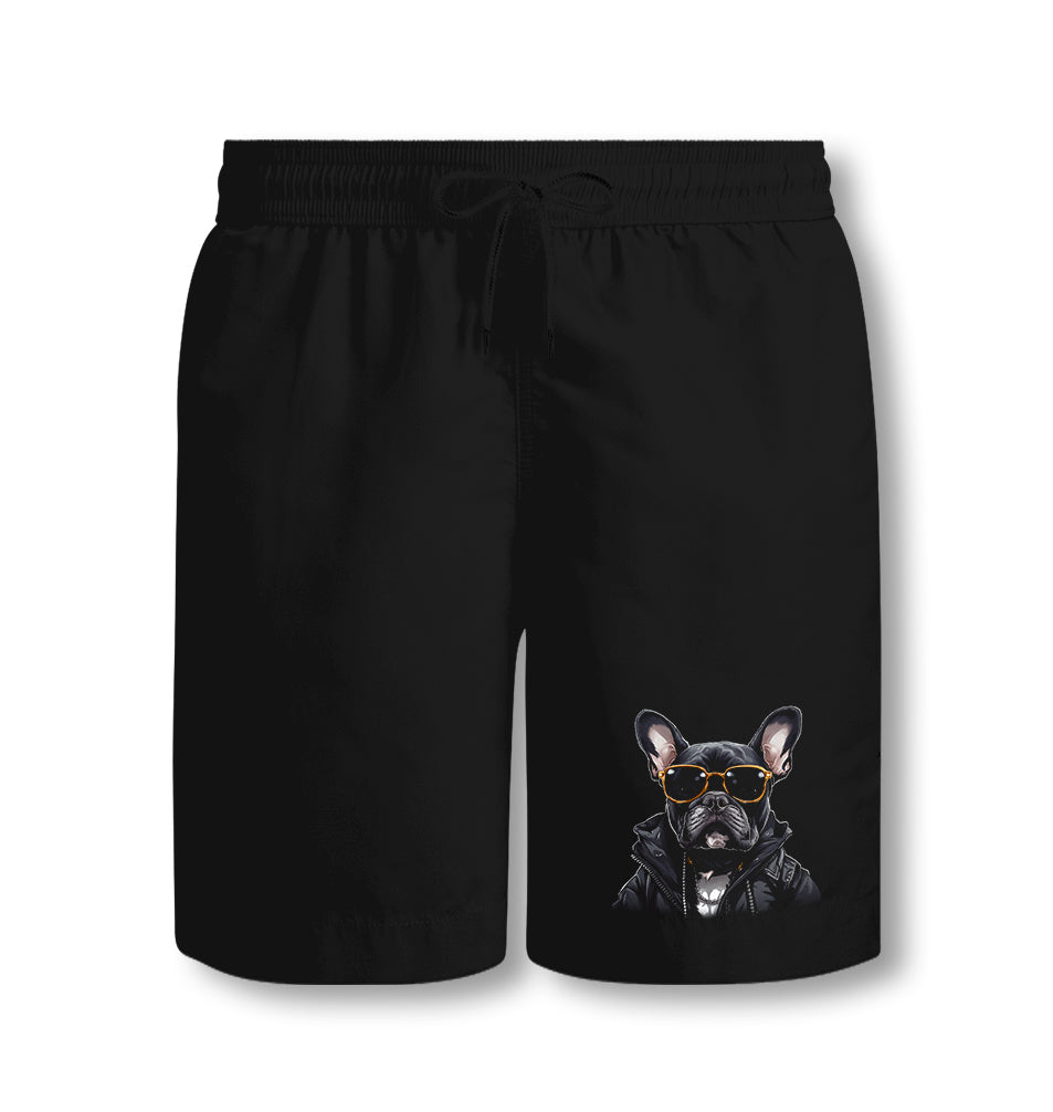 Cool French Bulldog with Sunglasses - ES5255 Black Shorts - Premium  from W.E.N.S. WIND - Just 7990! Shop now at W.E.N.S. WIND