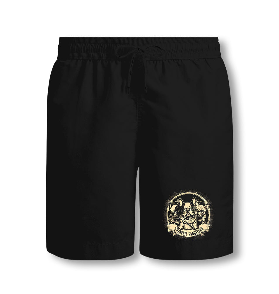 Frenchie Gangsters - Bulldog - ES5256 Black Shorts - Premium  from W.E.N.S. WIND - Just 7990! Shop now at W.E.N.S. WIND