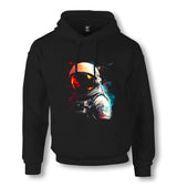 Astronaut Space Explosion - ES5259 Unisex Black Hoodie - Premium  from W.E.N.S. WIND - Just 11990! Shop now at W.E.N.S. WIND