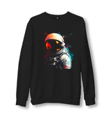 Astronaut Space Explosion - ES5259 Unisex Black Sweatshirt - Premium  from W.E.N.S. WIND - Just 10990! Shop now at W.E.N.S. WIND